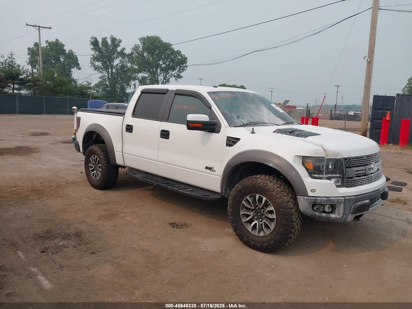 Vin: 1ftfw1r69cfa22831, lot: 46144886, ford f-150 svt raptor 2012 img_1