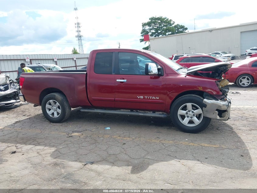 2005 Nissan Titan Se VIN: 1N6BA06A05N569721 Lot: 45646338