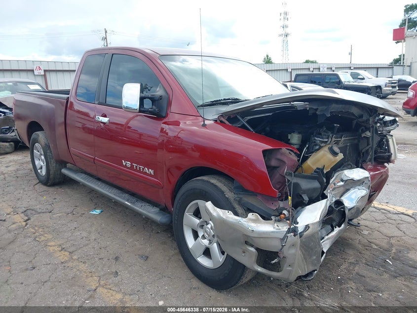 2005 Nissan Titan Se VIN: 1N6BA06A05N569721 Lot: 45646338