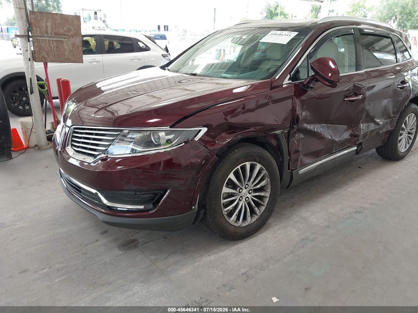 2018 Lincoln Mkx Select VIN: 2LMPJ6KR8JBL17678 Lot: 45646341