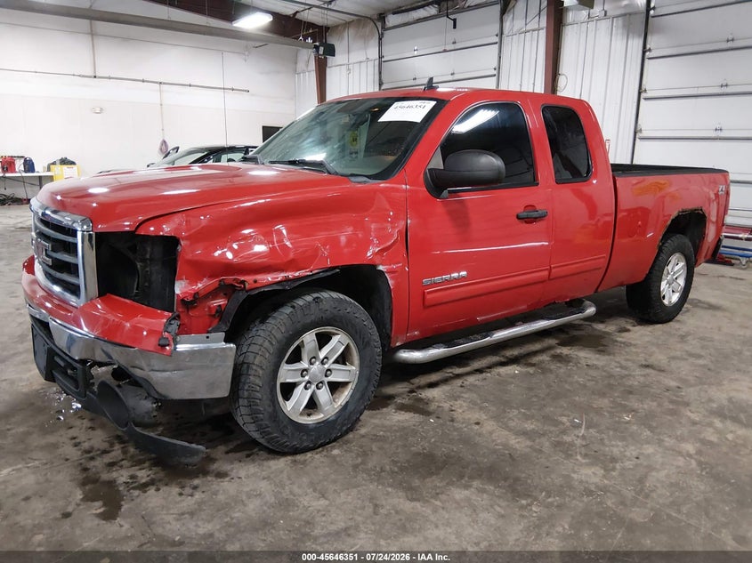 Vin: 1gtr2ve39bz368919, lot: 46144906, gmc sierra 1500 sle 20112