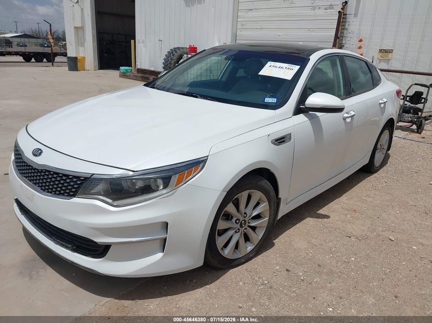 2016 Kia Optima Ex 5XXGU4L35GG102709 photo 1