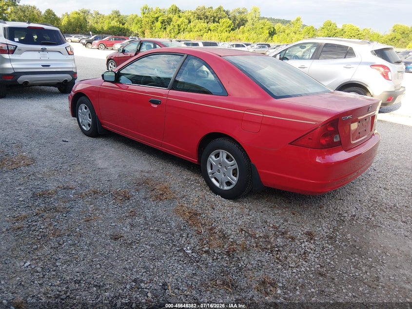 2001 HONDA CIVIC auction photo 3