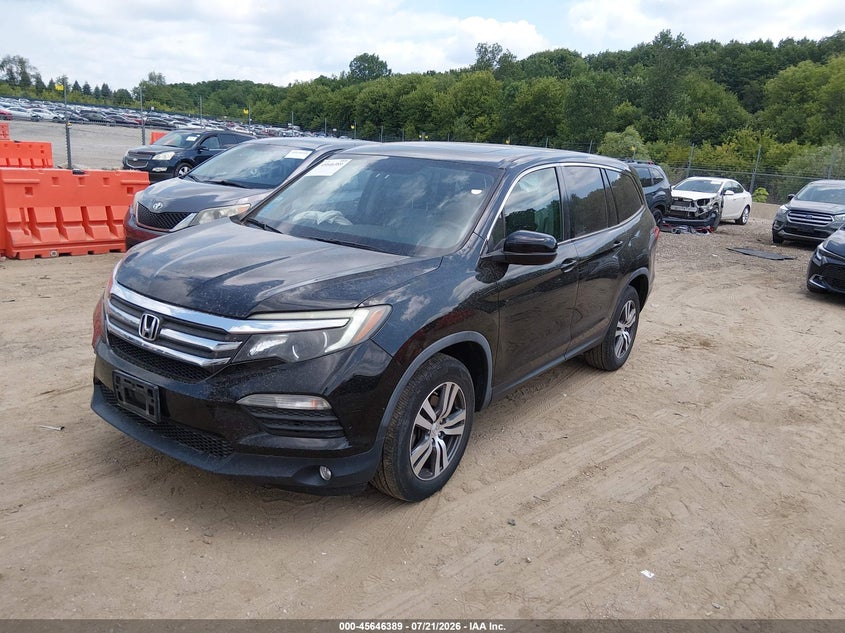 Vin: 5fnyf6h50hb063973, lot: 46144944, honda pilot ex-l 20172
