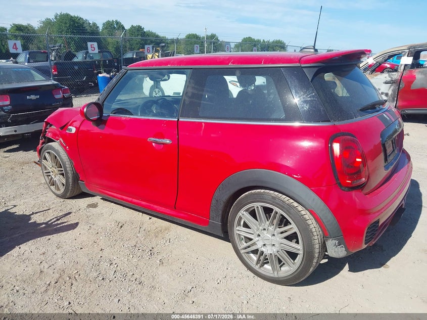 Vin: wmwxp7c55f2a61058, lot: 46144946, mini hardtop cooper s 20153