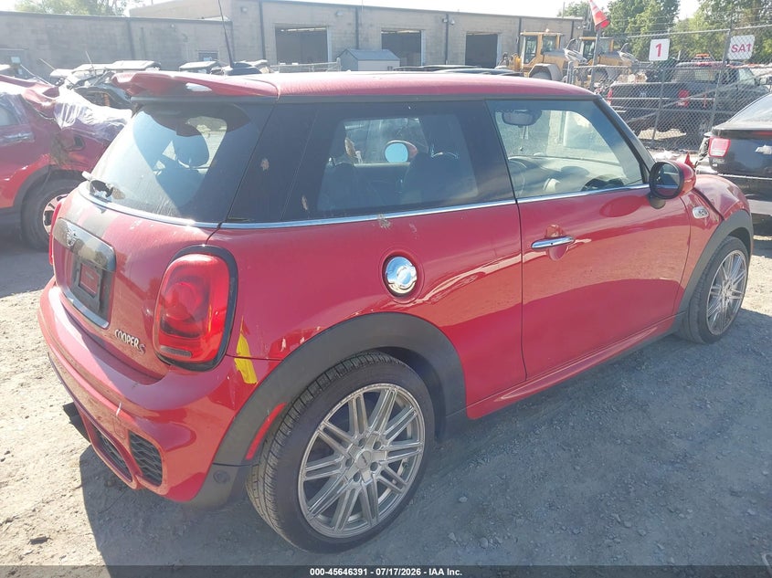 Vin: wmwxp7c55f2a61058, lot: 46144946, mini hardtop cooper s 20154
