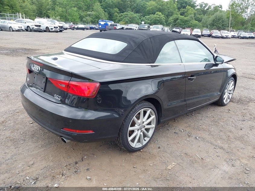 2016 Audi A3 2.0T Premium VIN: WAU78LFF5G1095015 Lot: 45646398