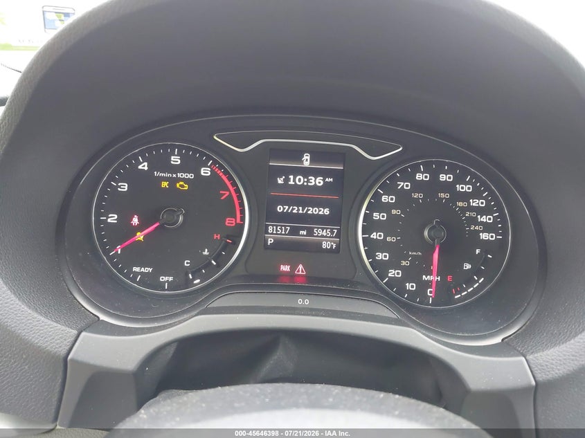 2016 Audi A3 2.0T Premium VIN: WAU78LFF5G1095015 Lot: 45646398