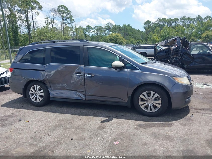 2015 Honda Odyssey Ex-L VIN: 5FNRL5H65FB046647 Lot: 45646399