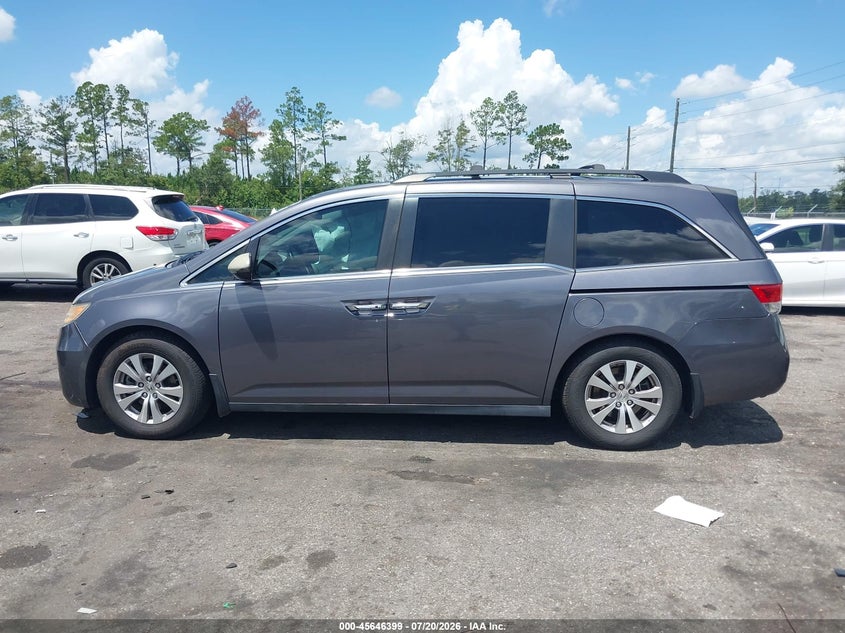 2015 Honda Odyssey Ex-L VIN: 5FNRL5H65FB046647 Lot: 45646399