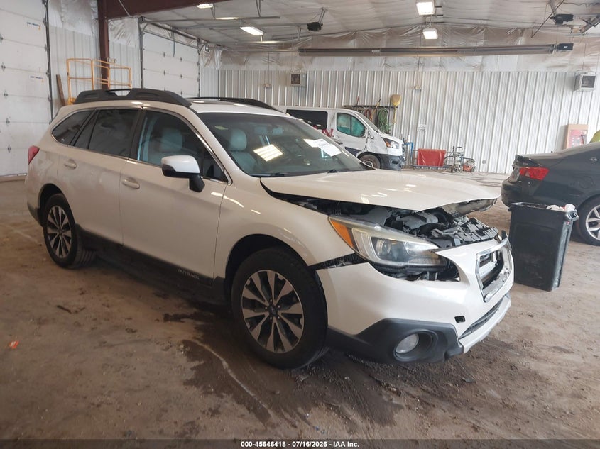 Vin: 4s4bsalc4f3218315, lot: 46144973, subaru outback 2.5i limited 2015 img_1