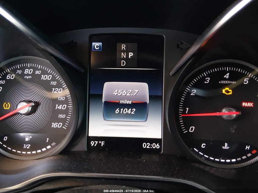 2019 Mercedes-Benz Glc 300 VIN: WDC0G4JB3KF576047 Lot: 45646428