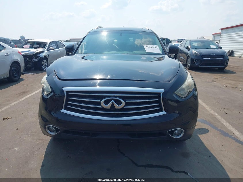 2016 Infiniti Qx70 VIN: JN8CS1MU4GM670832 Lot: 45646430