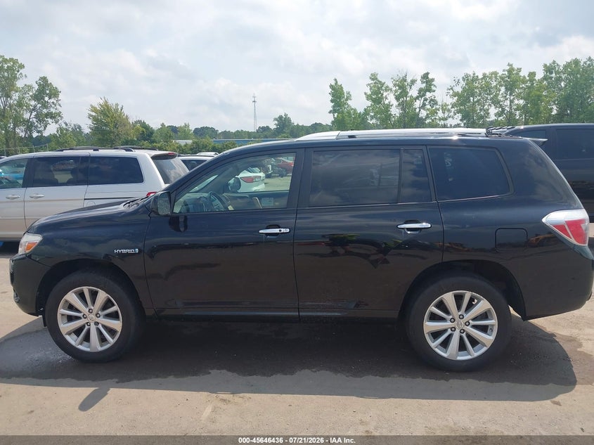 2008 Toyota Highlander Hybrid VIN: JTEEW41A282008180 Lot: 45646436