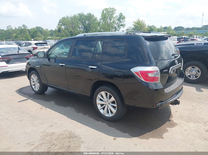 2008 Toyota Highlander Hybrid VIN: JTEEW41A282008180 Lot: 45646436