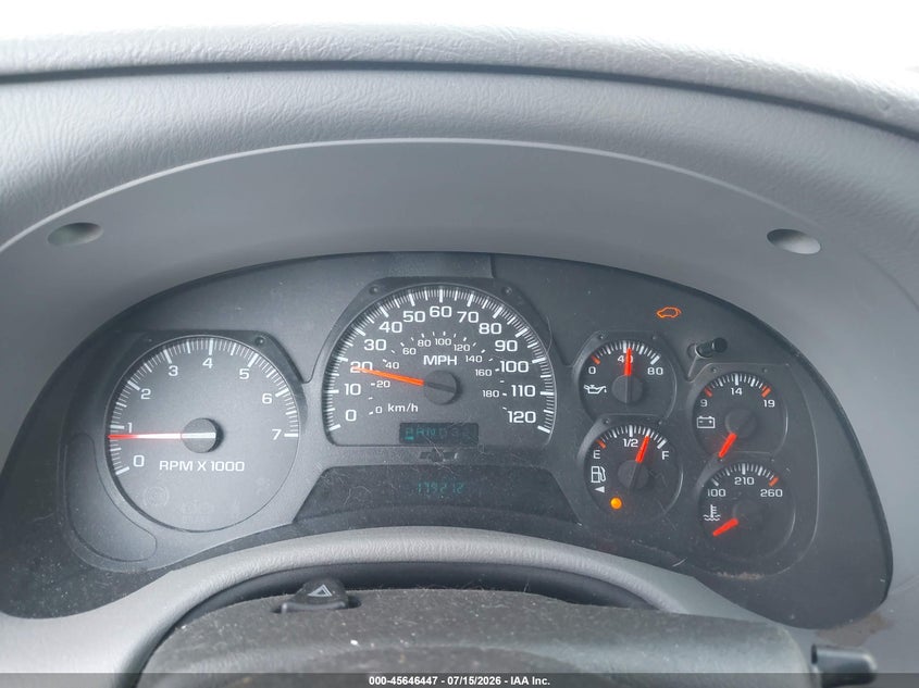 2005 Chevrolet Trailblazer Ls VIN: 1GNDT13S352237709 Lot: 45646447