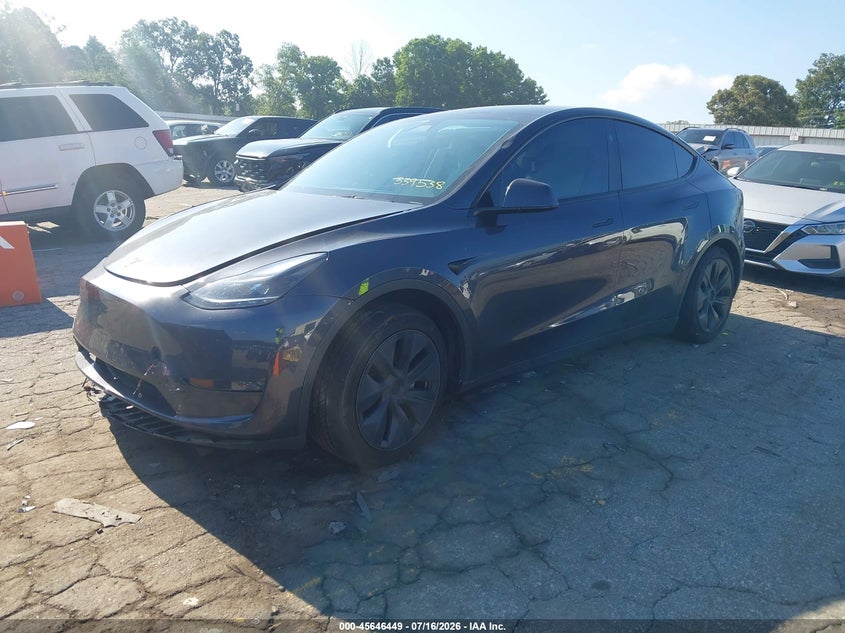 2025 TESLA MODEL Y auction photo 2
