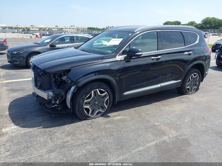 2023 HYUNDAI SANTA FE HYBRID auction photo 2