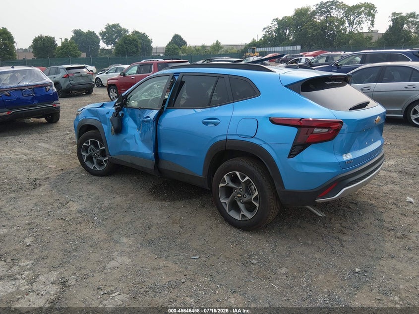 CHEVROLET TRAX 2025 VIN KL77LHEP4SC304750
