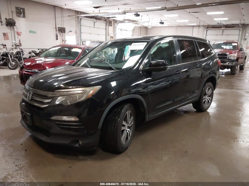 Vin: 5fnyf6h34gb013834, lot: 46145025, honda pilot ex 20162