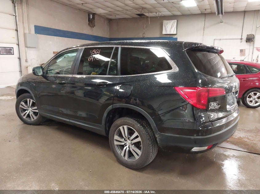 Vin: 5fnyf6h34gb013834, lot: 46145025, honda pilot ex 20163