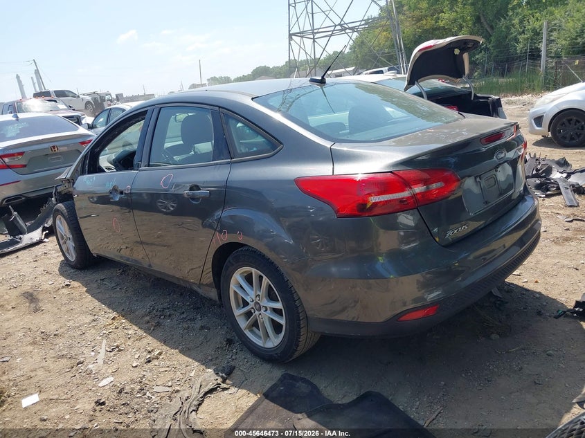 Vin: 1fadp3f2xhl227414, lot: 46145028, ford focus se 20173
