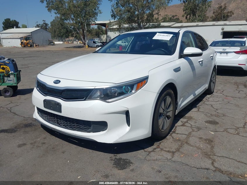 2017 KIA OPTIMA HYBRID auction photo 2