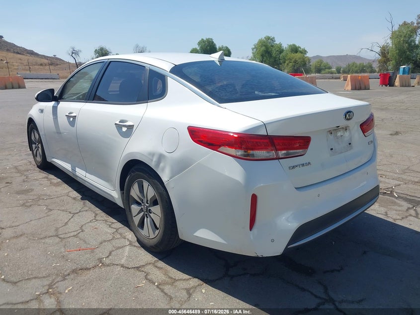 2017 KIA OPTIMA HYBRID auction photo 3