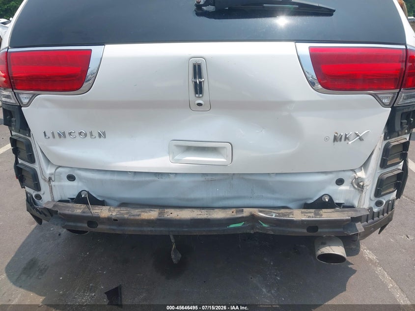 2012 Lincoln Mkx VIN: 2LMDJ8JK5CBL09592 Lot: 45646495