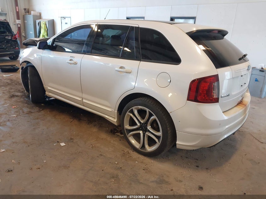 Vin: 2fmdk3ak1cba36761, lot: 46145053, ford edge sport 20123