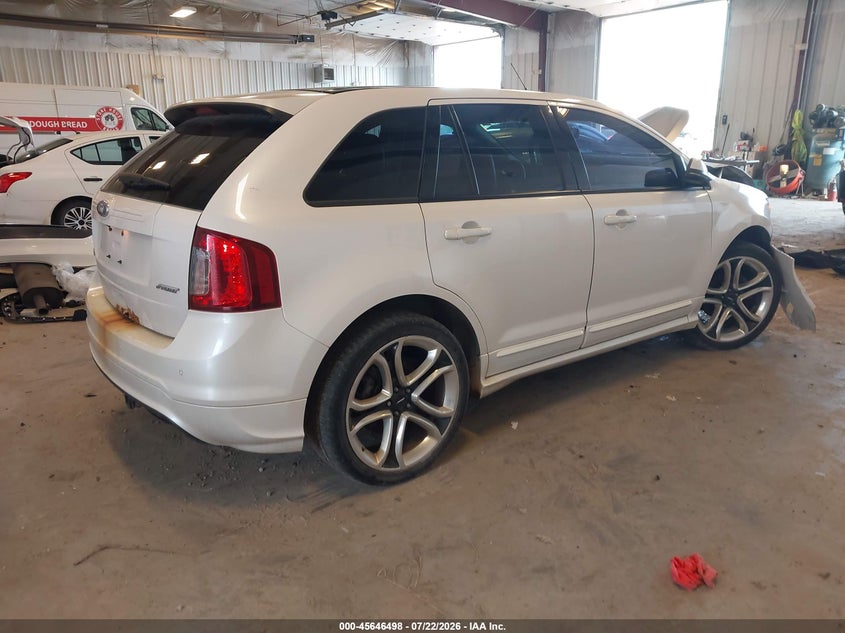 Vin: 2fmdk3ak1cba36761, lot: 46145053, ford edge sport 20124