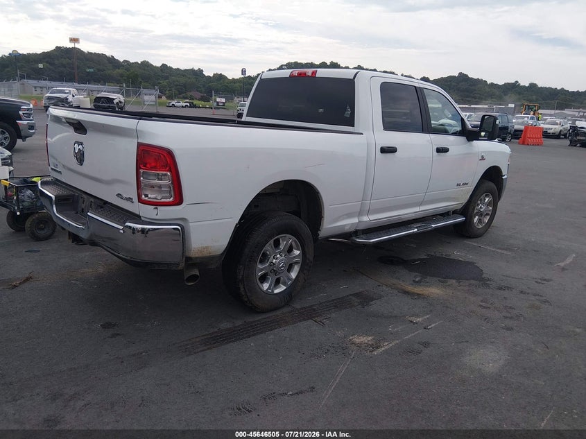 Vin: 3c6ur5dl2rg100786, lot: 46145060, ram 2500 big horn  4x4 6'4 box 20244