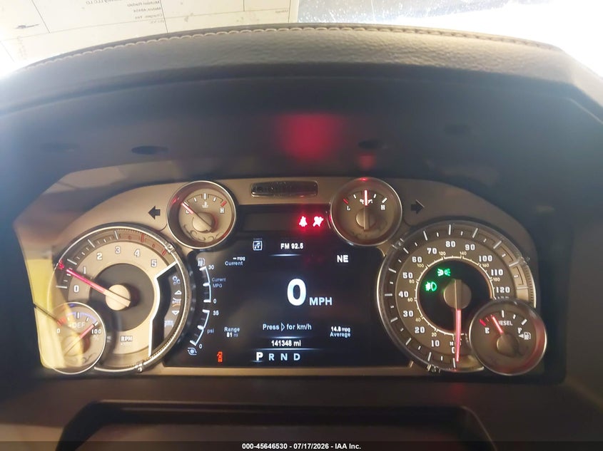 2015 Ram 2500 Longhorn VIN: 3C6UR5LL2FG509397 Lot: 45646530