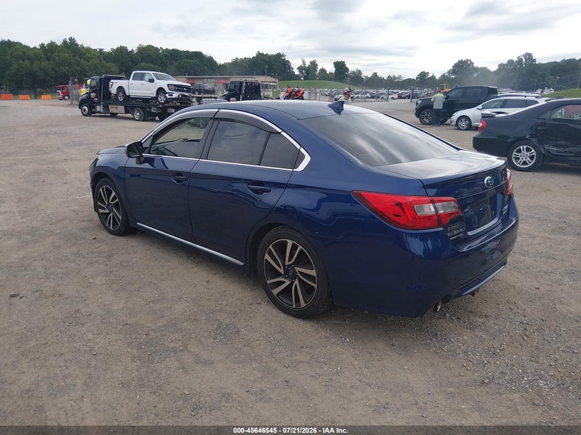 Vin: 4s3bnas6xh3027539, lot: 46145100, subaru legacy 2.5i sport 20173