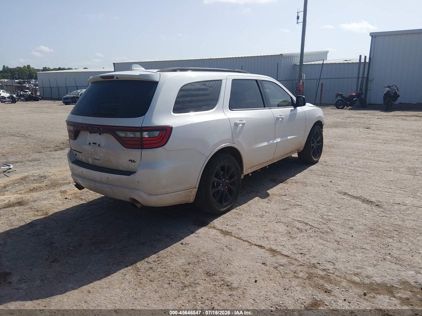 2018 Dodge Durango R/T Awd VIN: 1C4SDJCT3JC346262 Lot: 45646547