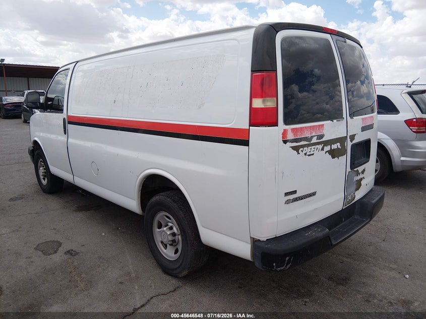 Vin: 1gcwgfca1b1113918, lot: 46145103, chevrolet express 2500 work van 20113