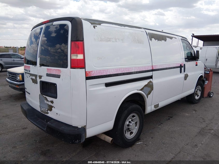 Vin: 1gcwgfca1b1113918, lot: 46145103, chevrolet express 2500 work van 20114