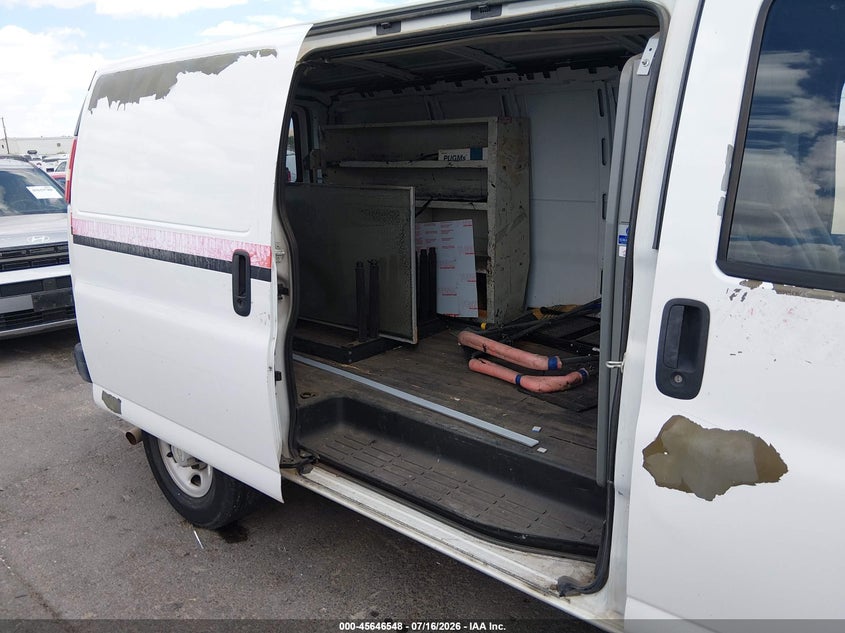 2011 Chevrolet Express 2500 Work Van VIN: 1GCWGFCA1B1113918 Lot: 45646548