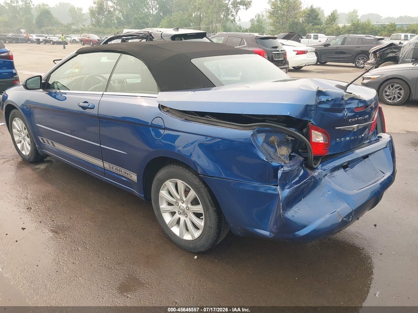 Vin: 1c3bc5ed3an116178, lot: 46145112, chrysler sebring touring 20103