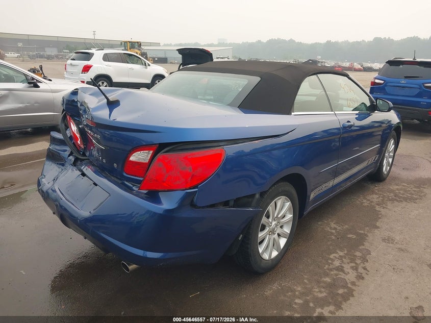 Vin: 1c3bc5ed3an116178, lot: 46145112, chrysler sebring touring 20104