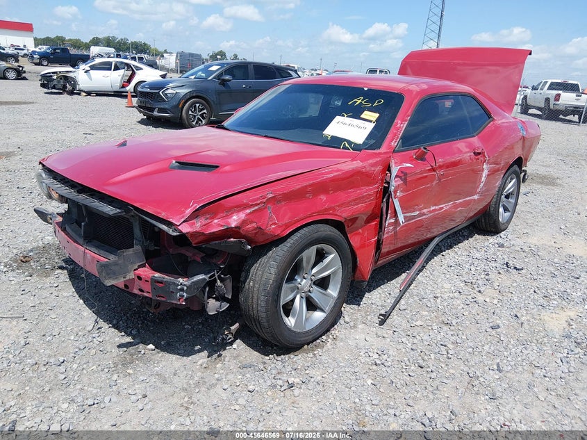 Vin: 2c3cdzag5gh256582, lot: 46145124, dodge challenger sxt 20162