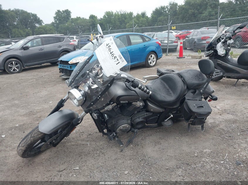 2014 Yamaha Xvs1300 Cu VIN: JYAVP33E4EA010926 Lot: 45646571