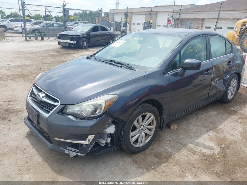 Vin: jf1gjac64fh009818, lot: 46145130, subaru impreza 2.0i premium 20152