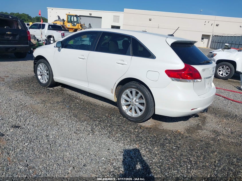 TOYOTA VENZA 2010 VIN 4T3ZA3BB9AU021219