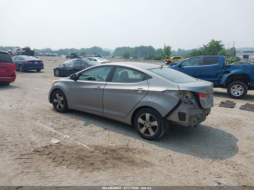 HYUNDAI ELANTRA 2011 VIN KMHDH4AEXBU107396