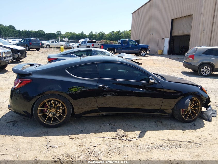 2013 Hyundai Genesis 3.8 Track VIN: KMHHU6KJXDU108586 Lot: 45646583