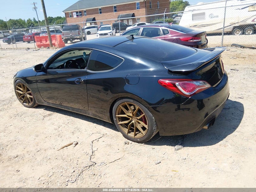 2013 Hyundai Genesis 3.8 Track VIN: KMHHU6KJXDU108586 Lot: 45646583