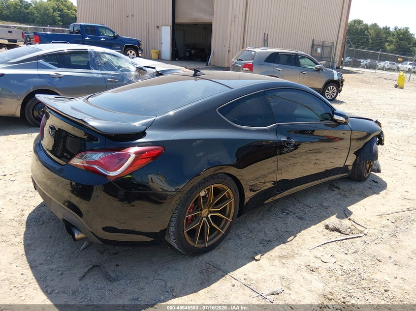 2013 Hyundai Genesis 3.8 Track VIN: KMHHU6KJXDU108586 Lot: 45646583