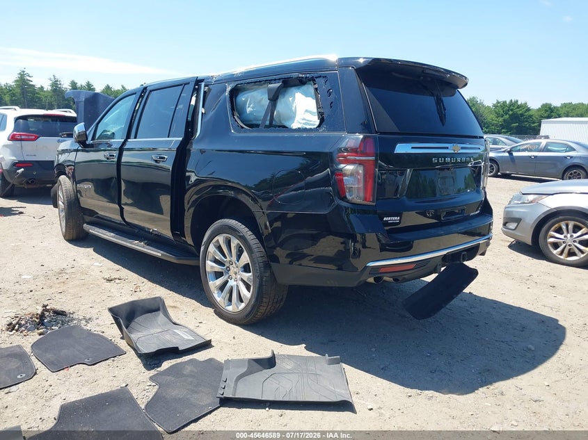 Vin: 1gnskfkd1pr439548, lot: 46145144, chevrolet suburban 4wd premier 20233