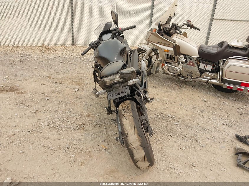 2025 Kawasaki Ex650 R VIN: ML5EXER14SDAD9768 Lot: 45646599